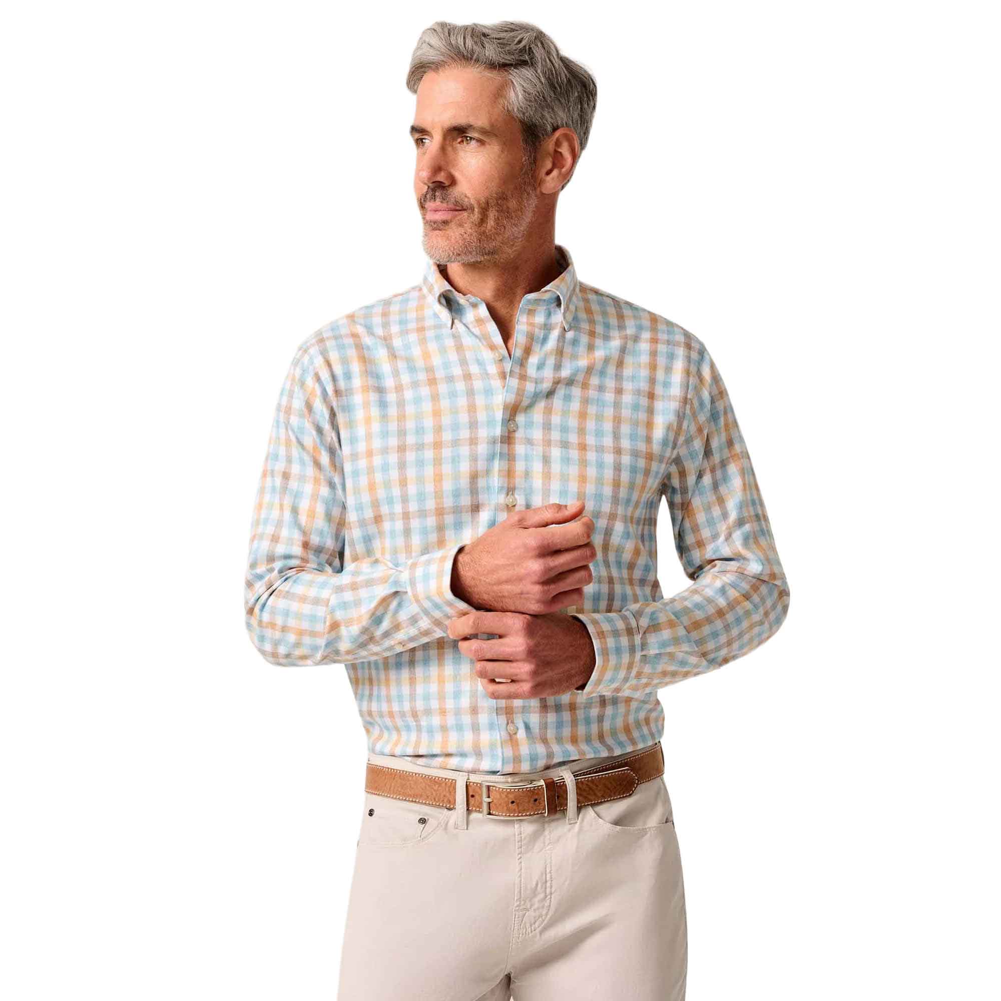 Johnnie-O Men's Callum Long Sleeve Shirt - Image 6