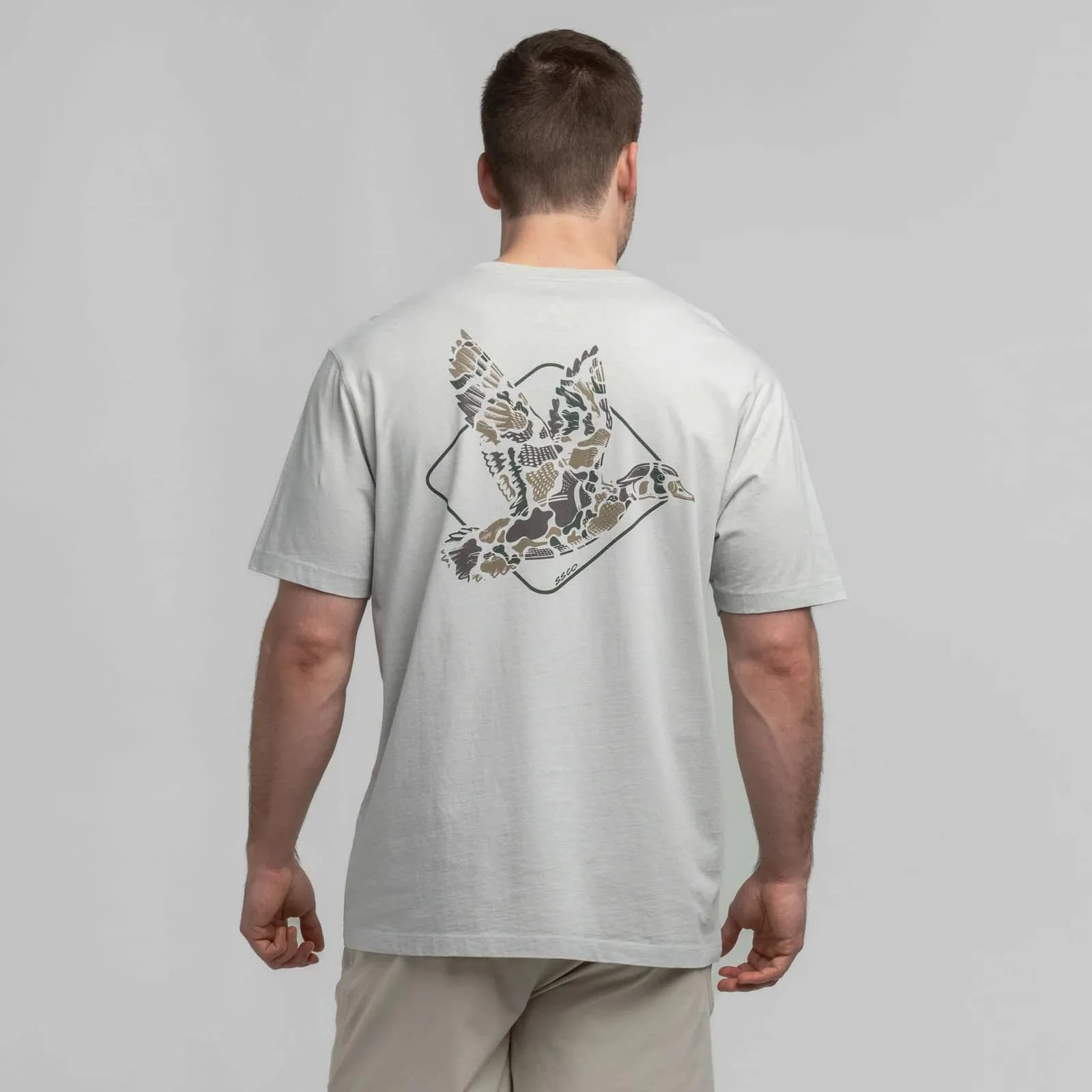 Southern Shirt Company Men's Camo Flight Short Sleeve Tee - Image 2