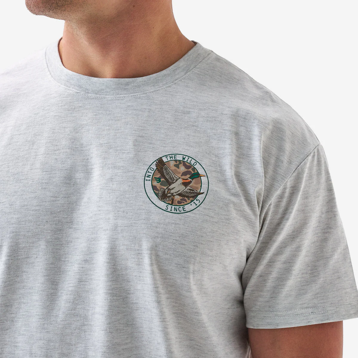 Burlebo Men's Camo Mallard Duck T-shirt - Image 5
