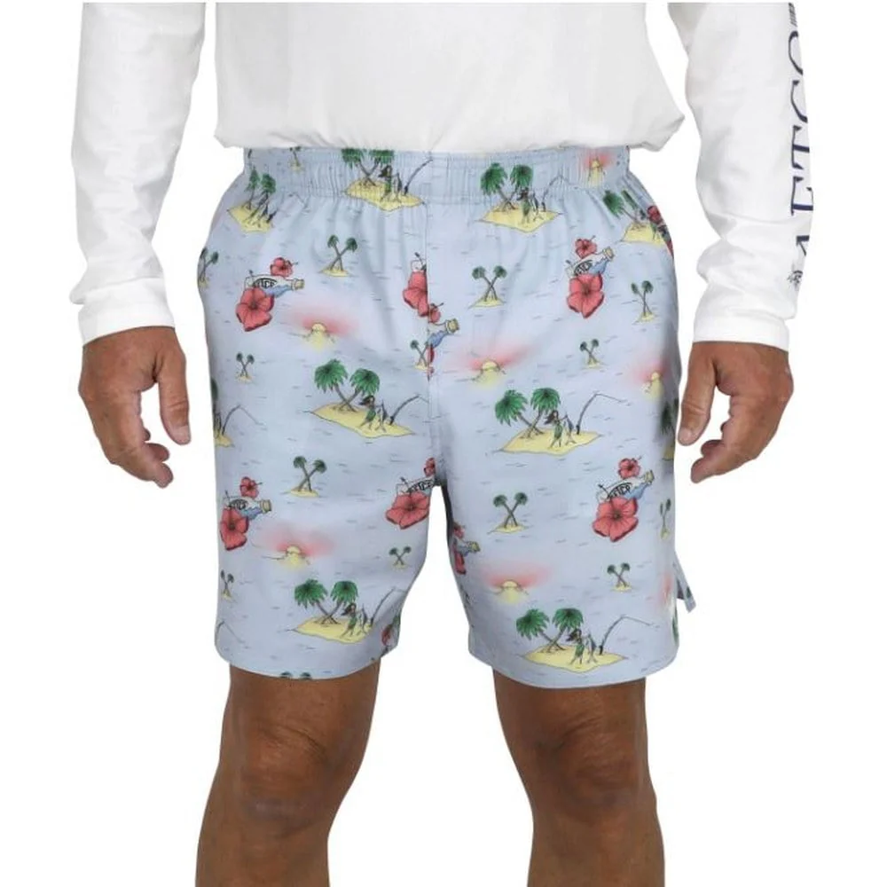 AFTCO Men's Captain's Lounge Shorts - Image 3