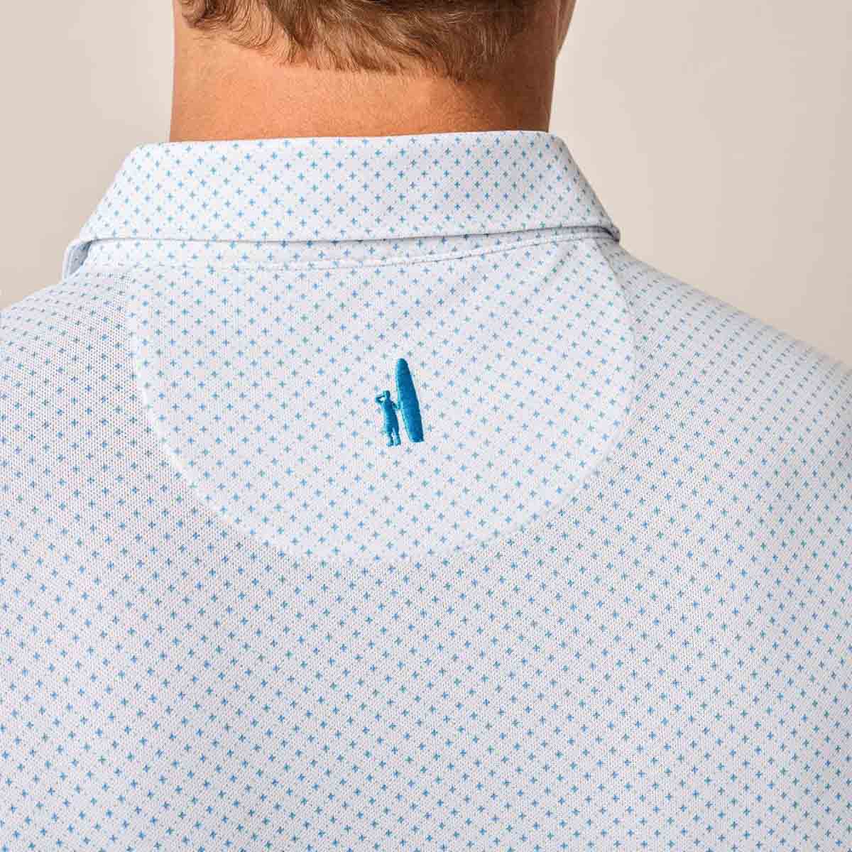 Johnnie-O Men's Cason Mesh Printed Polo - Image 5