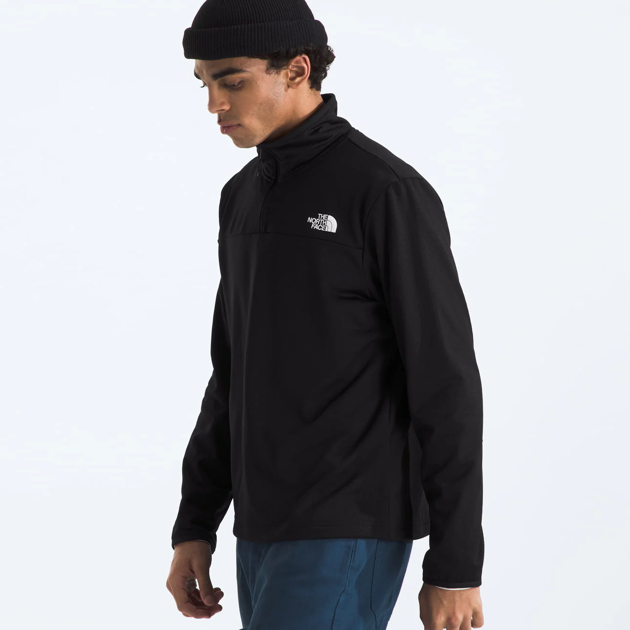 The North Face Men’s Cedar Trail Grid Fleece 1/4 Zip - Image 2