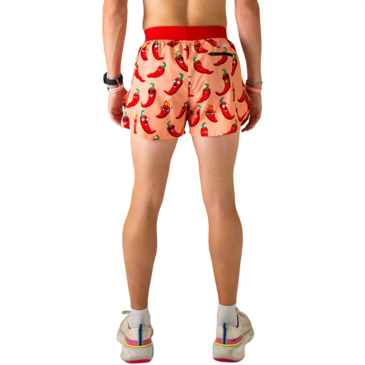 ChicknLegs Men's Chase Pack Chilis Half Split Shorts 4" - Image 2