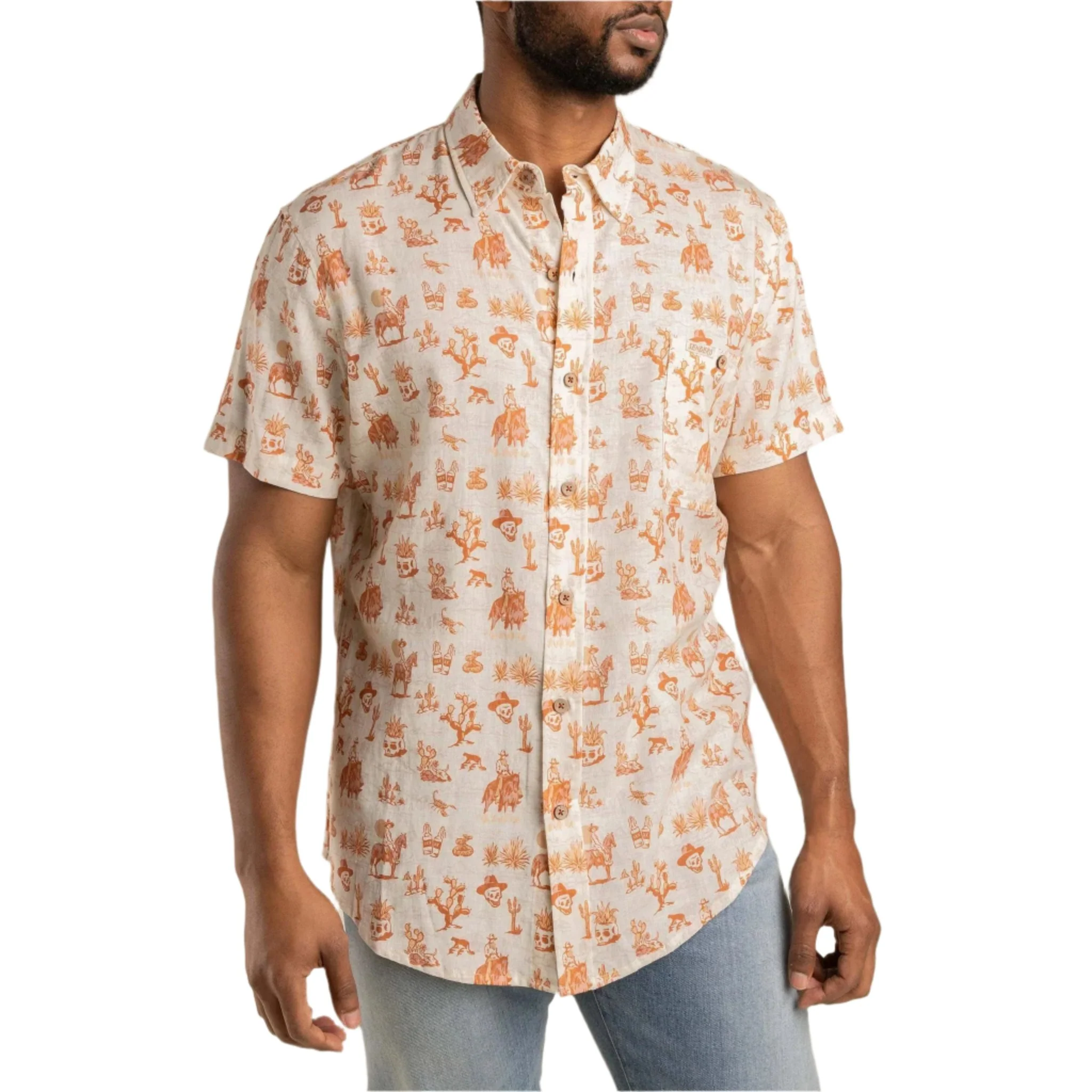 Sendero Men's City Slicker Short Sleeve Button Up - Image 8
