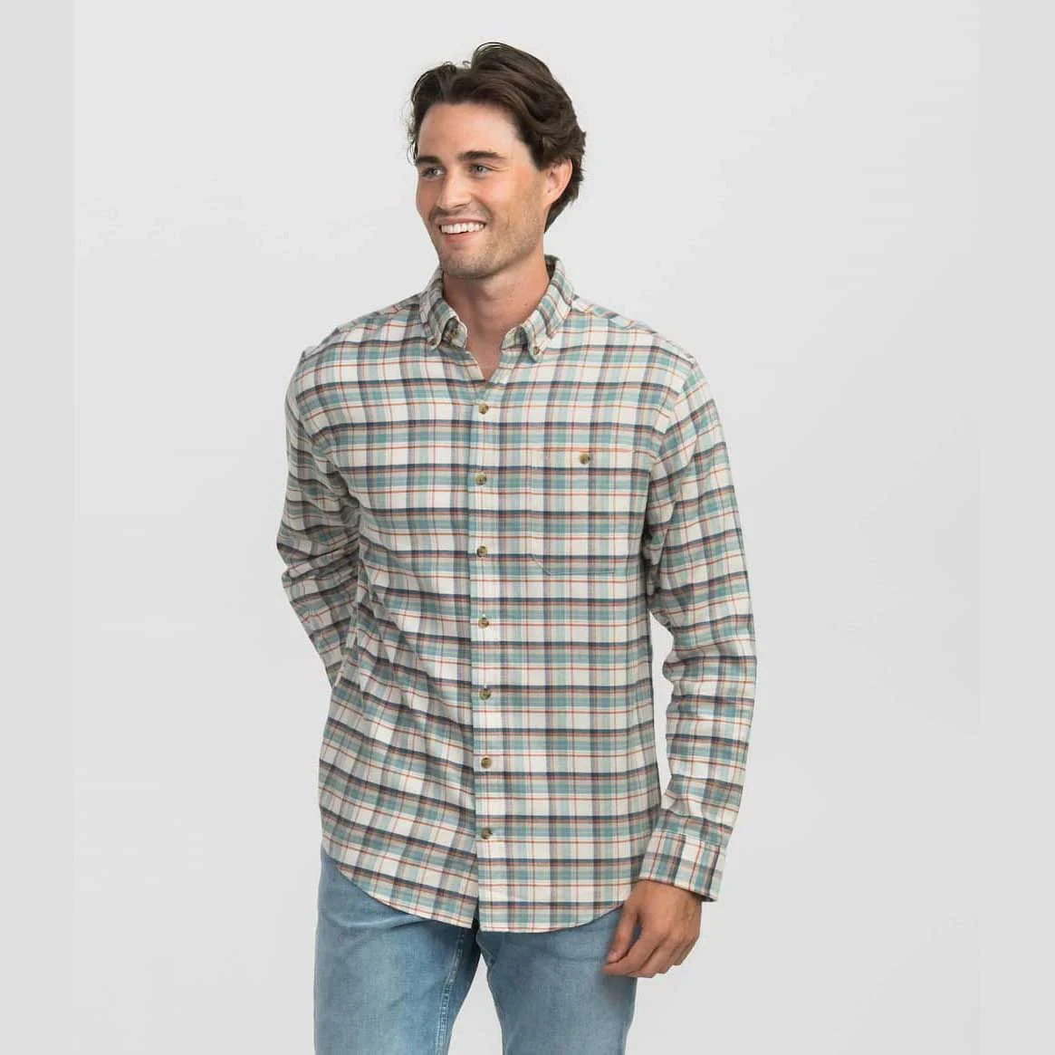 Southern Shirt Men's Clifton Long Sleeve Flannel - Image 2