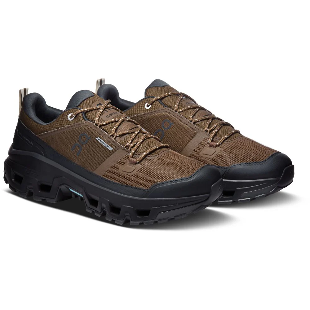 On Men's Cloudrock Low Waterproof Hiking Shoes - Image 3