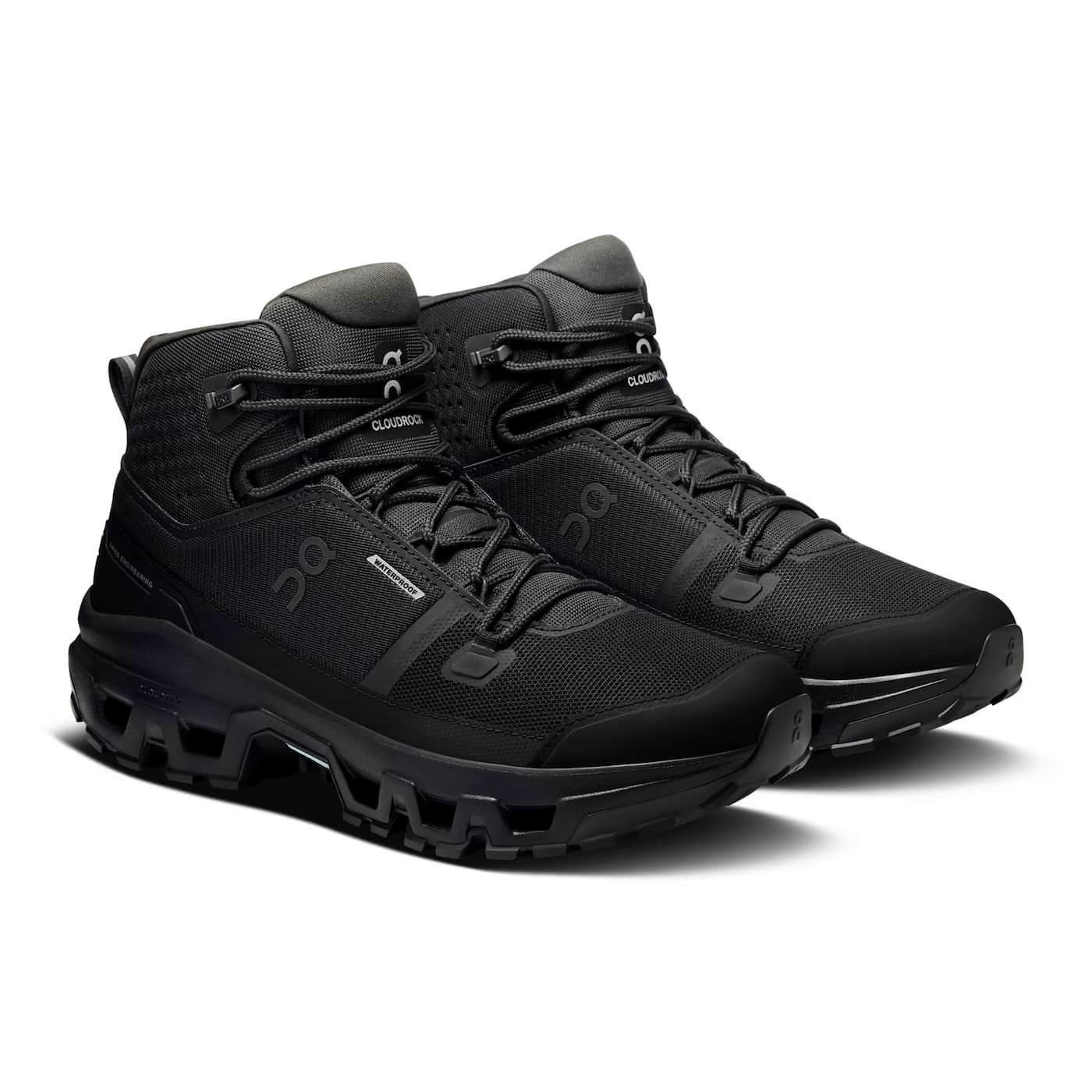 On Men's Cloudrock Mid Waterproof Hiking Boots - Image 3