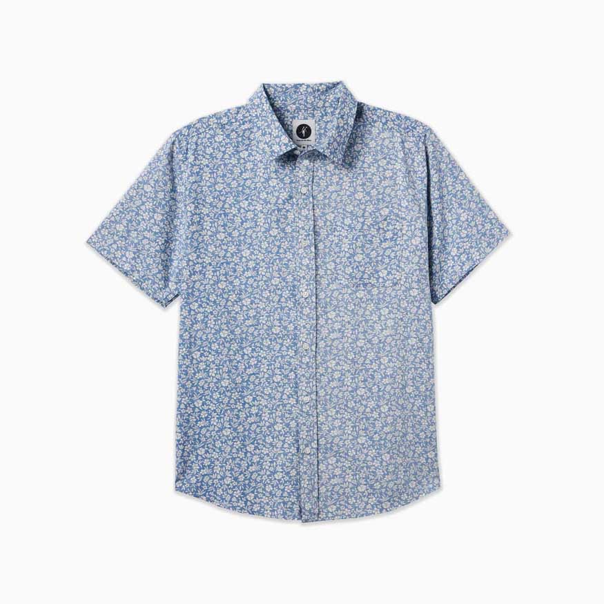Toes On The Nose Men's Coastline Short Sleeve Shirt - Image 13
