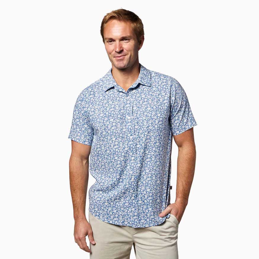 Toes On The Nose Men's Coastline Short Sleeve Shirt - Image 14