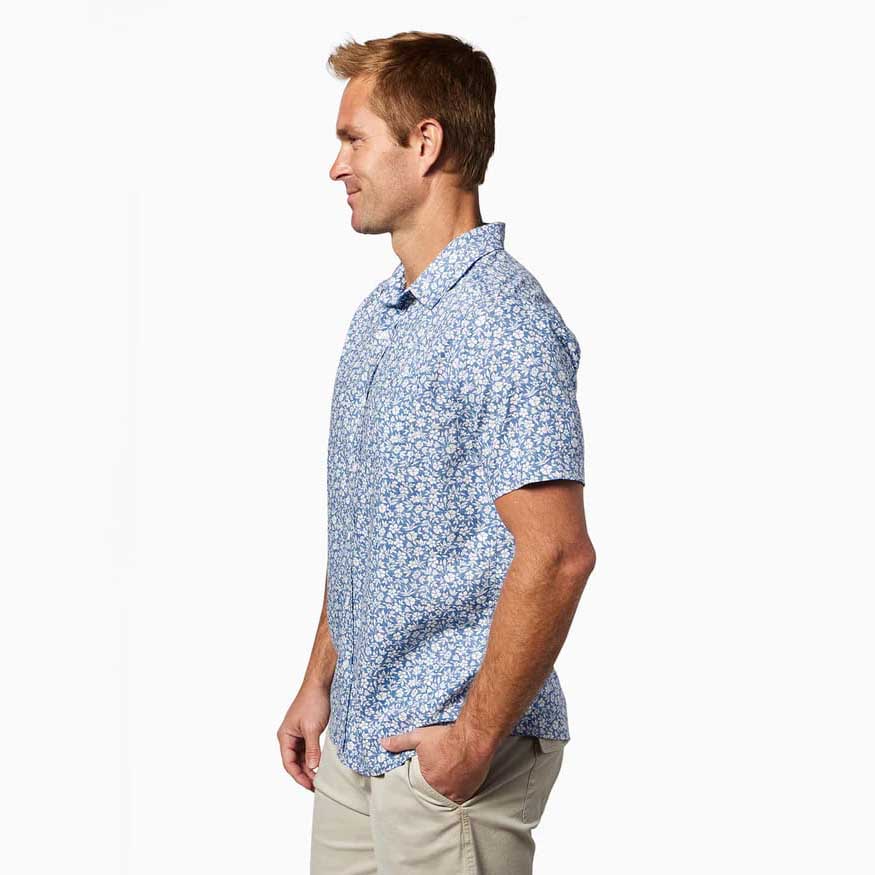 Toes On The Nose Men's Coastline Short Sleeve Shirt - Image 15
