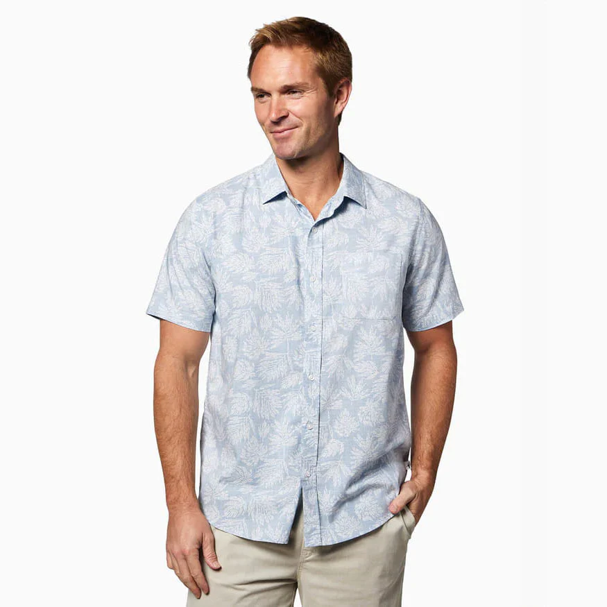 Toes On The Nose Men's Coastline Short Sleeve Shirt - Image 2