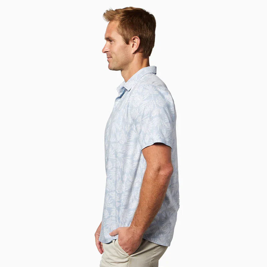 Toes On The Nose Men's Coastline Short Sleeve Shirt - Image 3