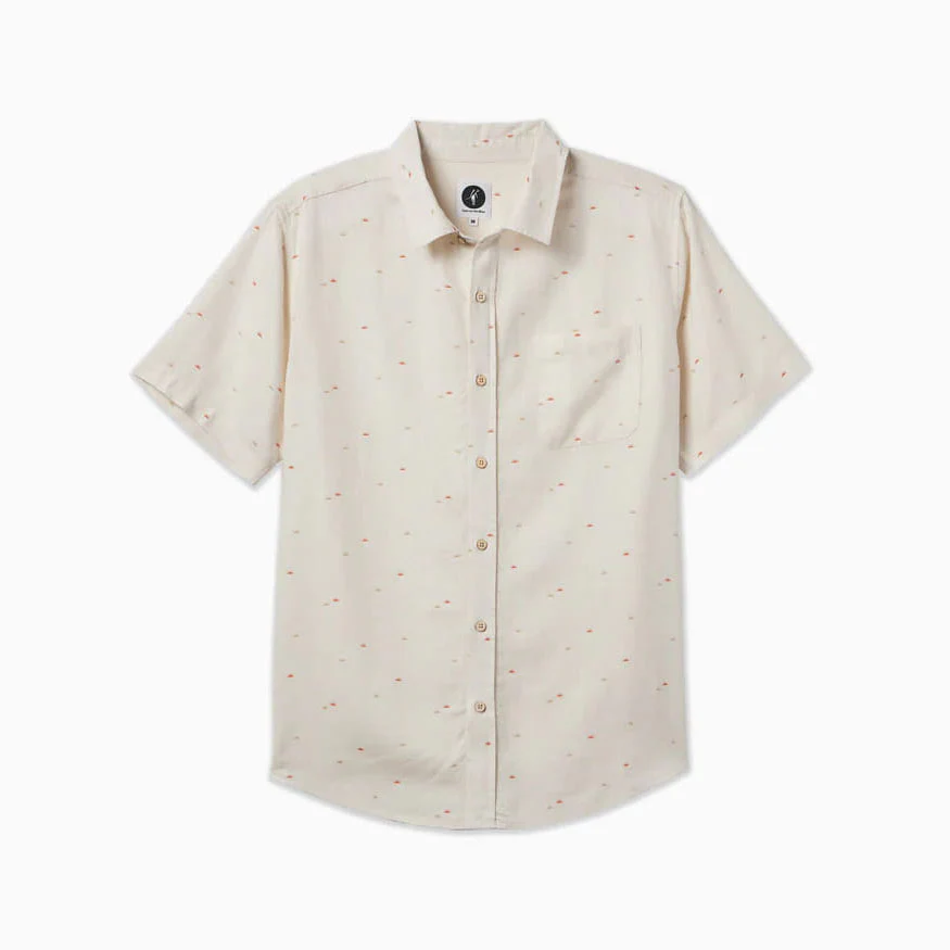 Toes On The Nose Men's Coastline Short Sleeve Shirt - Image 5