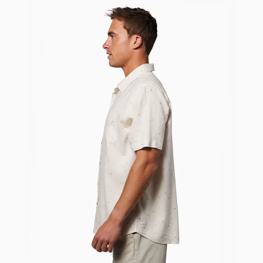 Toes On The Nose Men's Coastline Short Sleeve Shirt - Image 7