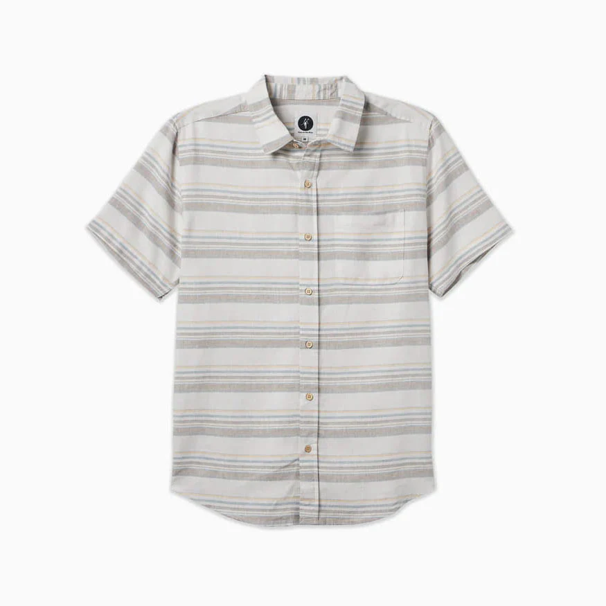 Toes On The Nose Men's Coastline Short Sleeve Shirt - Image 9