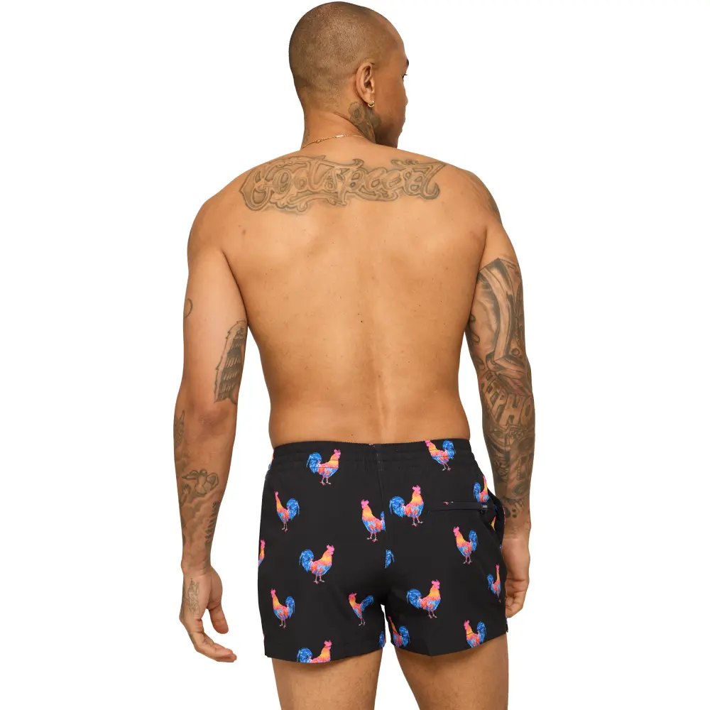 Chubbies Men's Cockadoodle Doozies Lined Swim Trunks - 4" inseam - Image 2