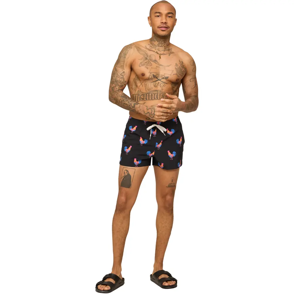 Chubbies Men's Cockadoodle Doozies Lined Swim Trunks - 4" inseam - Image 5