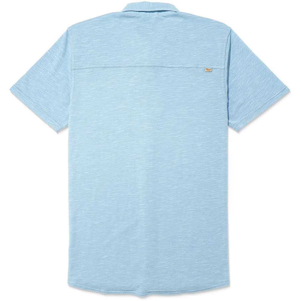 Marshwear Men's Coffin Point Knit Short Sleeve button-up Shirt - Image 2