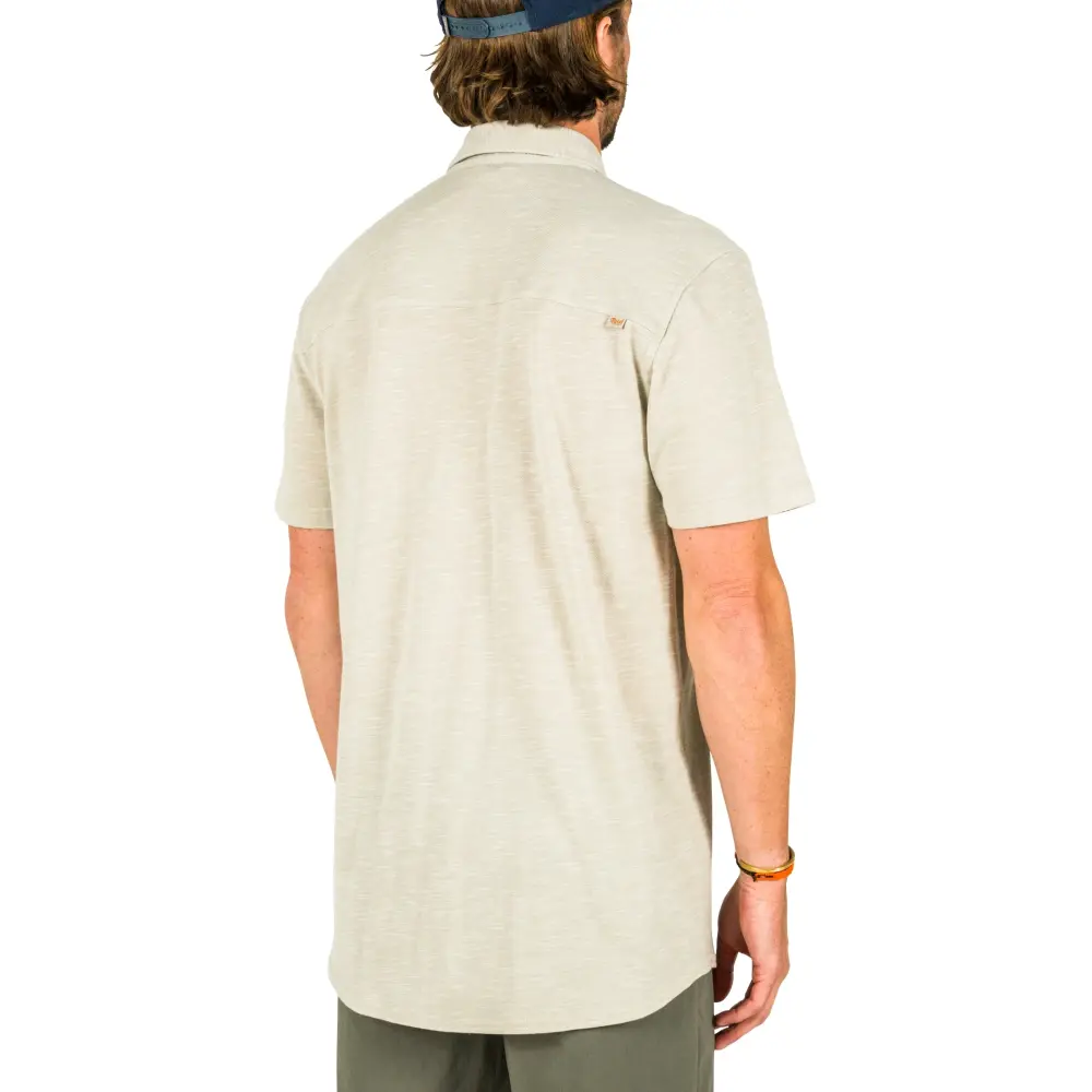 Marshwear Men's Coffin Point Knit Short Sleeve button-up Shirt - Image 8
