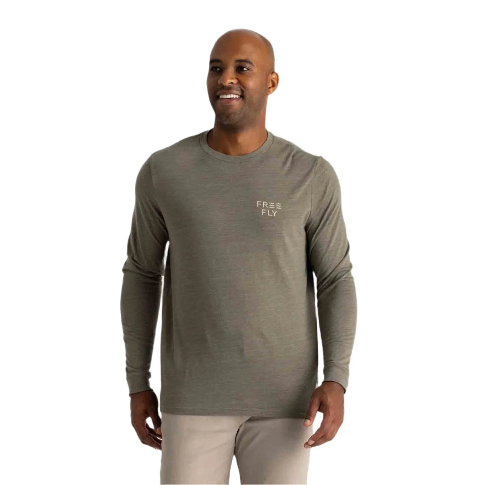 Free Fly Men's Comfort On Long Sleeve Tee - Image 2