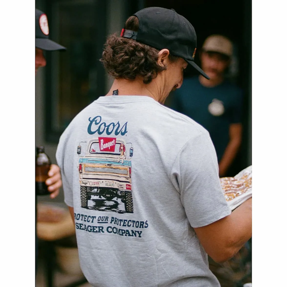 Seager Men's Coors Banquet Bumper Short-Sleeve Tee - Image 3