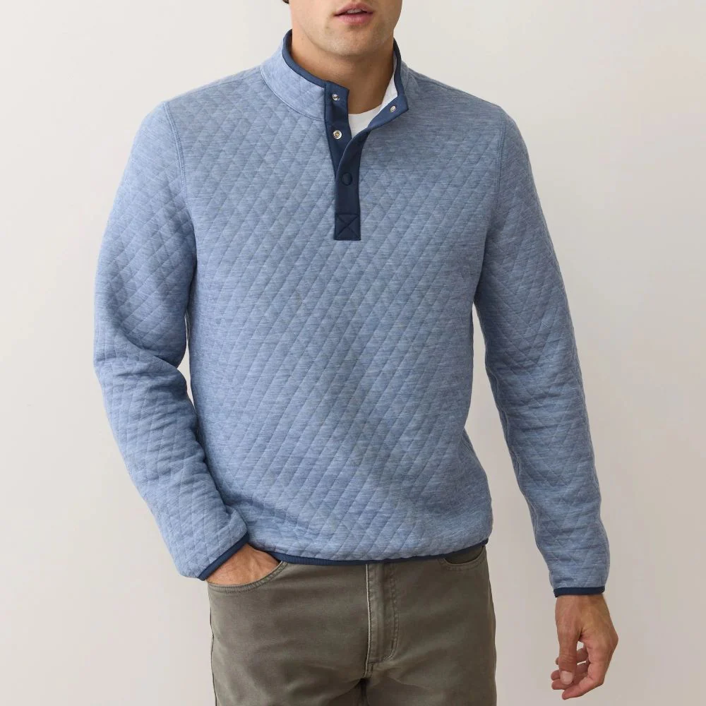 Marine Layer Men's Corbet Reversible Pullover - Image 3