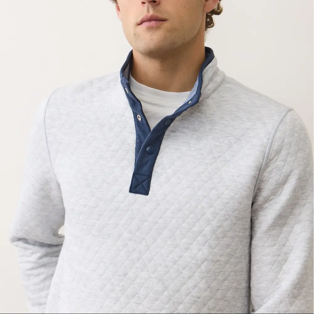 Marine Layer Men's Corbet Reversible Pullover - Image 6