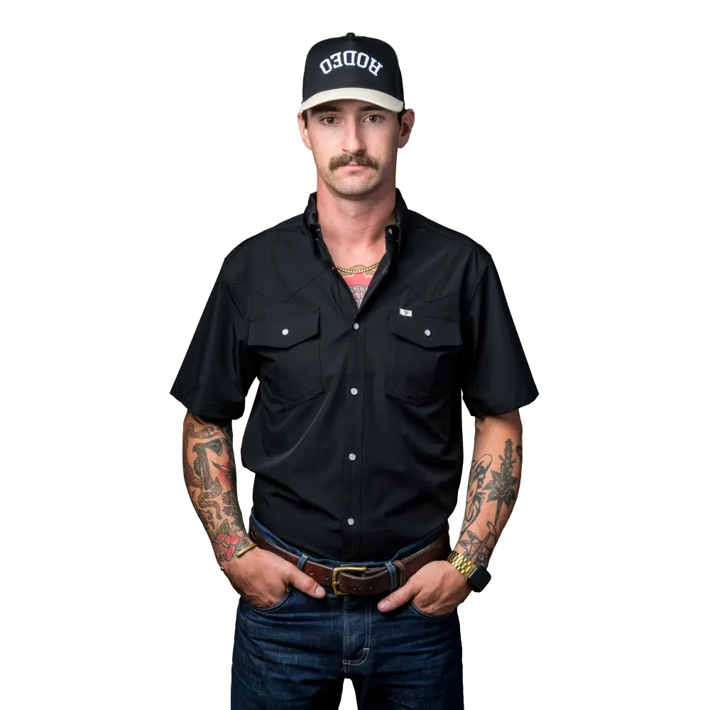 Ferrell Men's Core Snap Short Sleeve Shirt