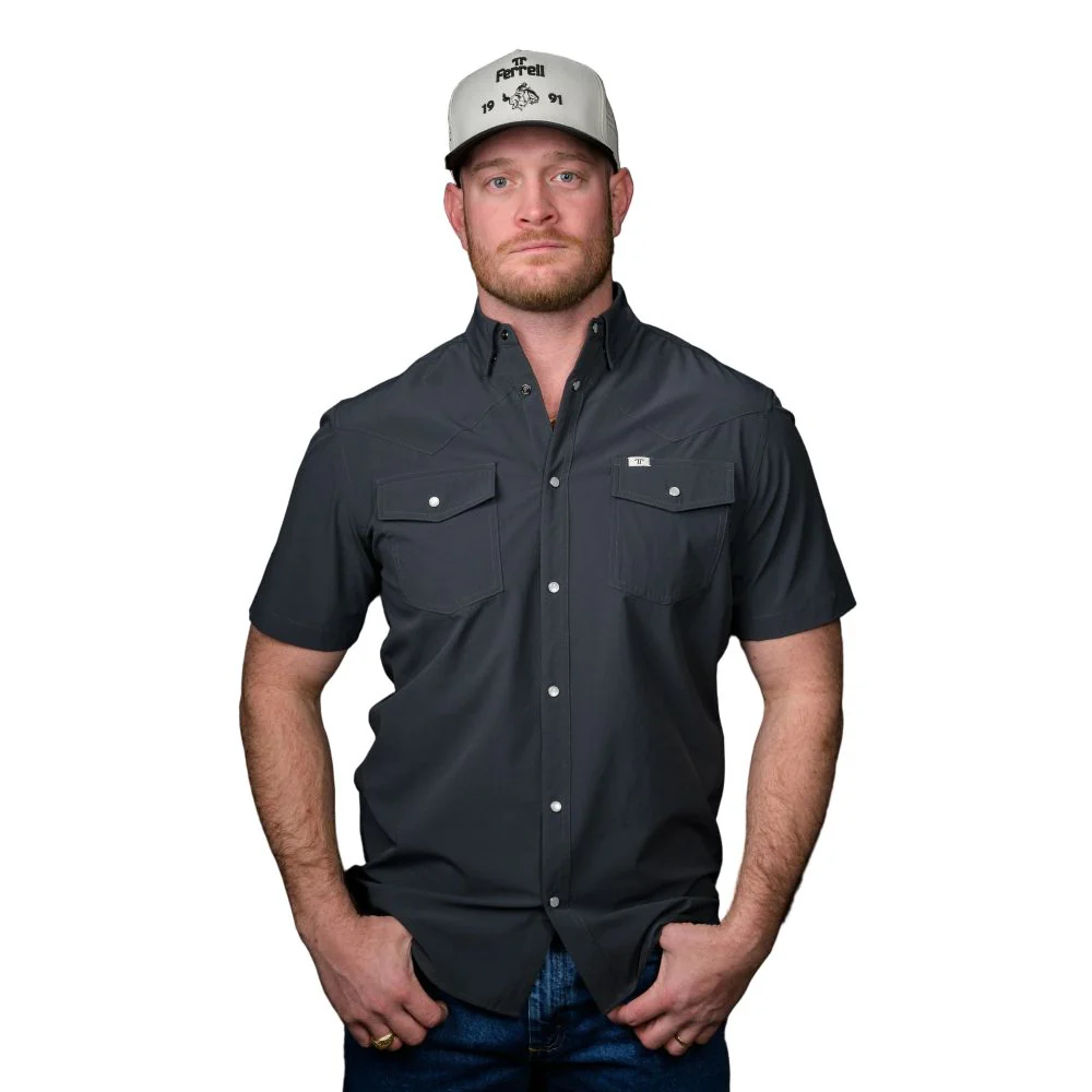 Ferrell Men's Core Snap Short Sleeve Shirt - Image 5
