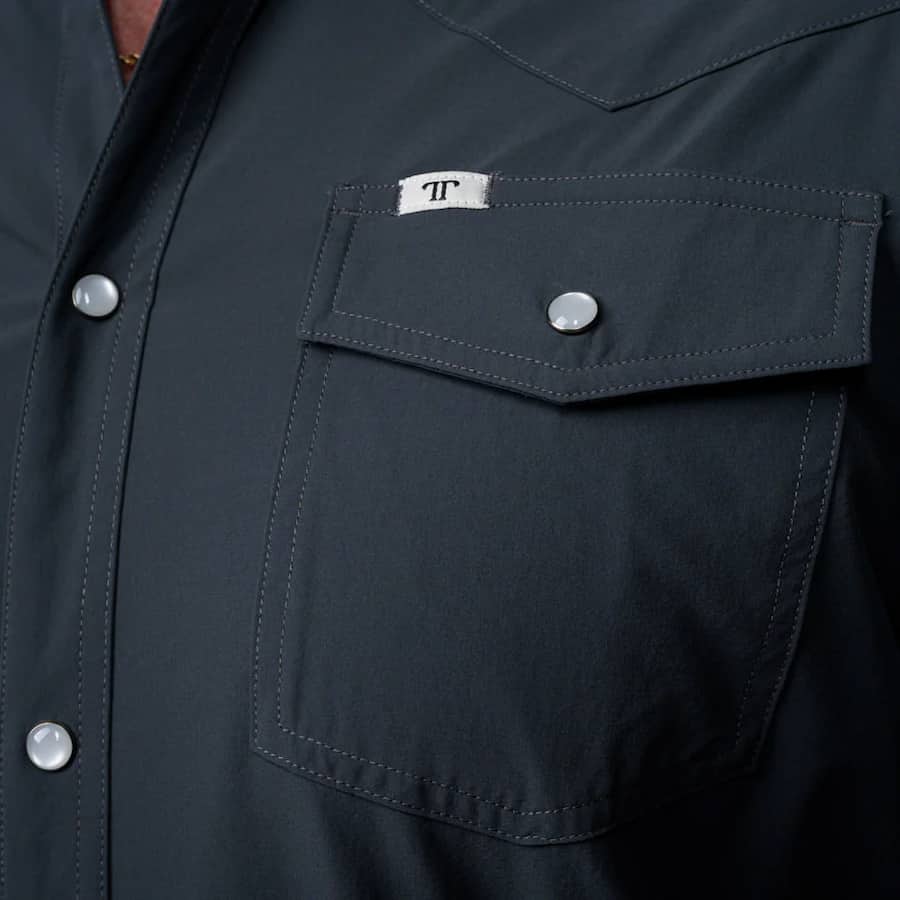 Ferrell Men's Core Snap Short Sleeve Shirt - Image 7