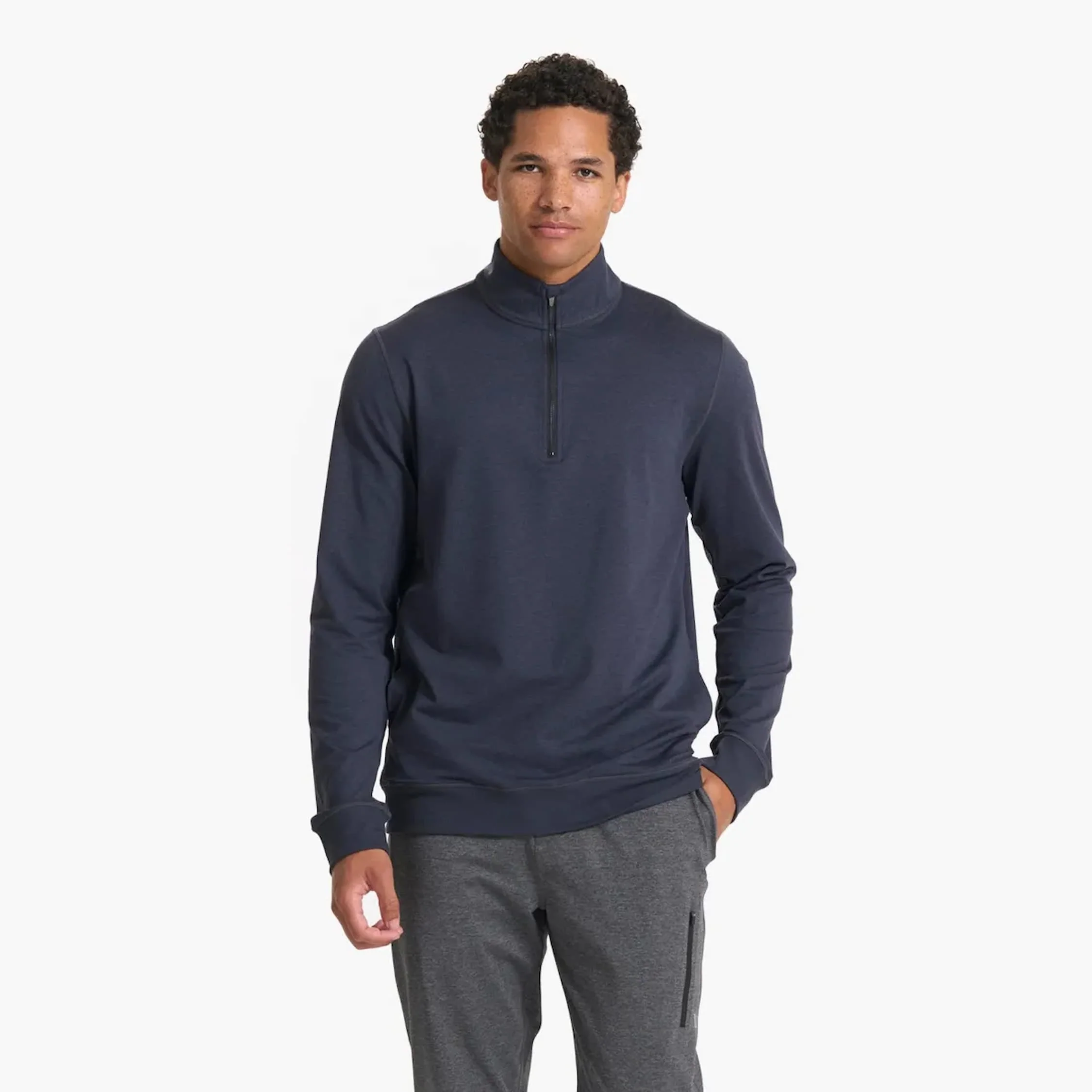 Vuori Men's Coronado Half Zip Pullover - Image 6