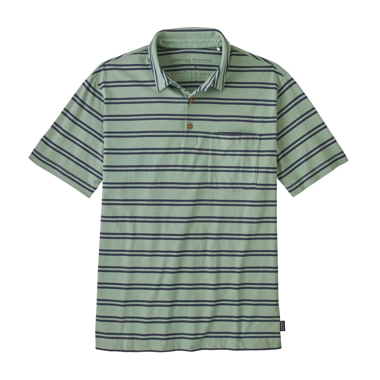 Patagonia Men's Cotton In Conversion Lightweight Polo - Image 7