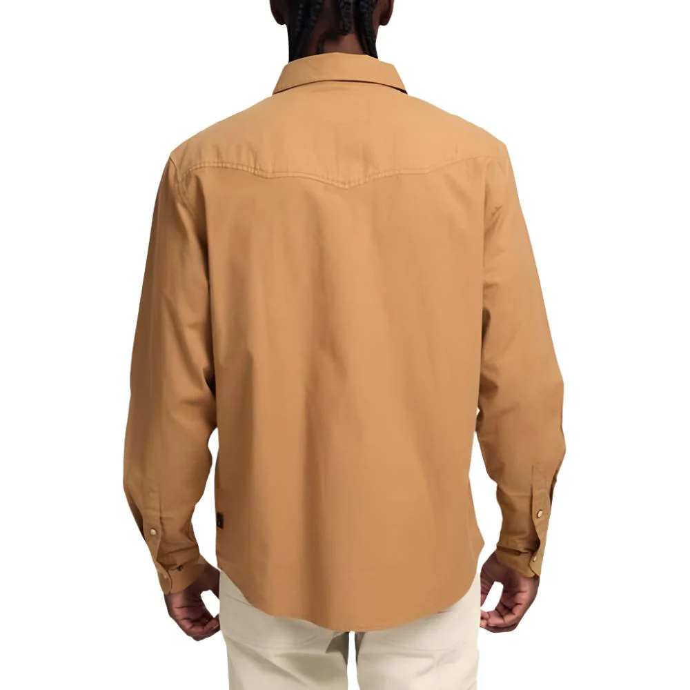 Howler Brothers Men's Crosscut Deluxe Long Sleeve Snapshirt - Image 8