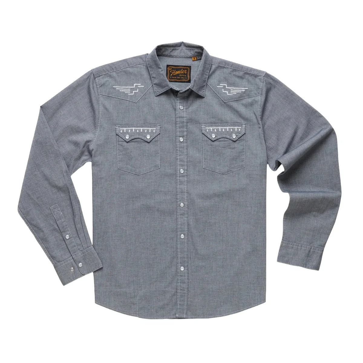 Howler Brothers Men's Crosscut Deluxe SnapShirt