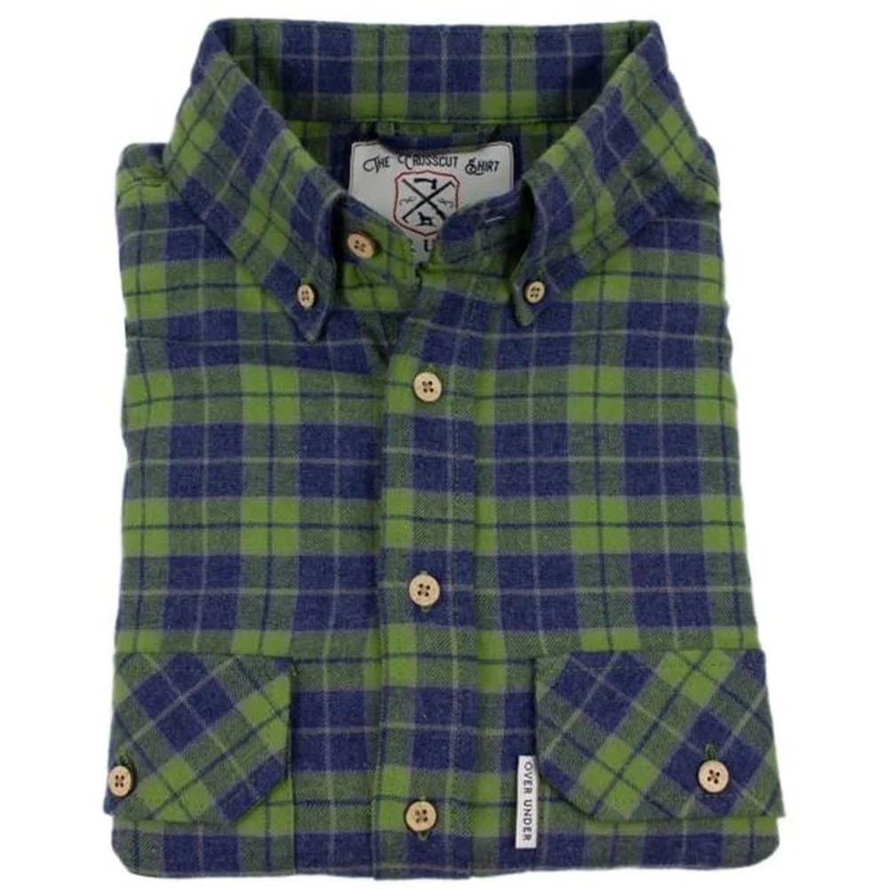 Men's Crosscut Flannel Shirt - Image 5