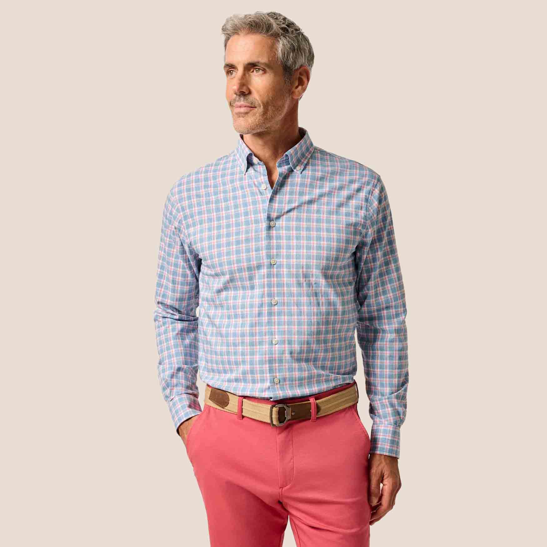 Johnnie-O Men's Dane Long-Sleeve Shirt - Image 2