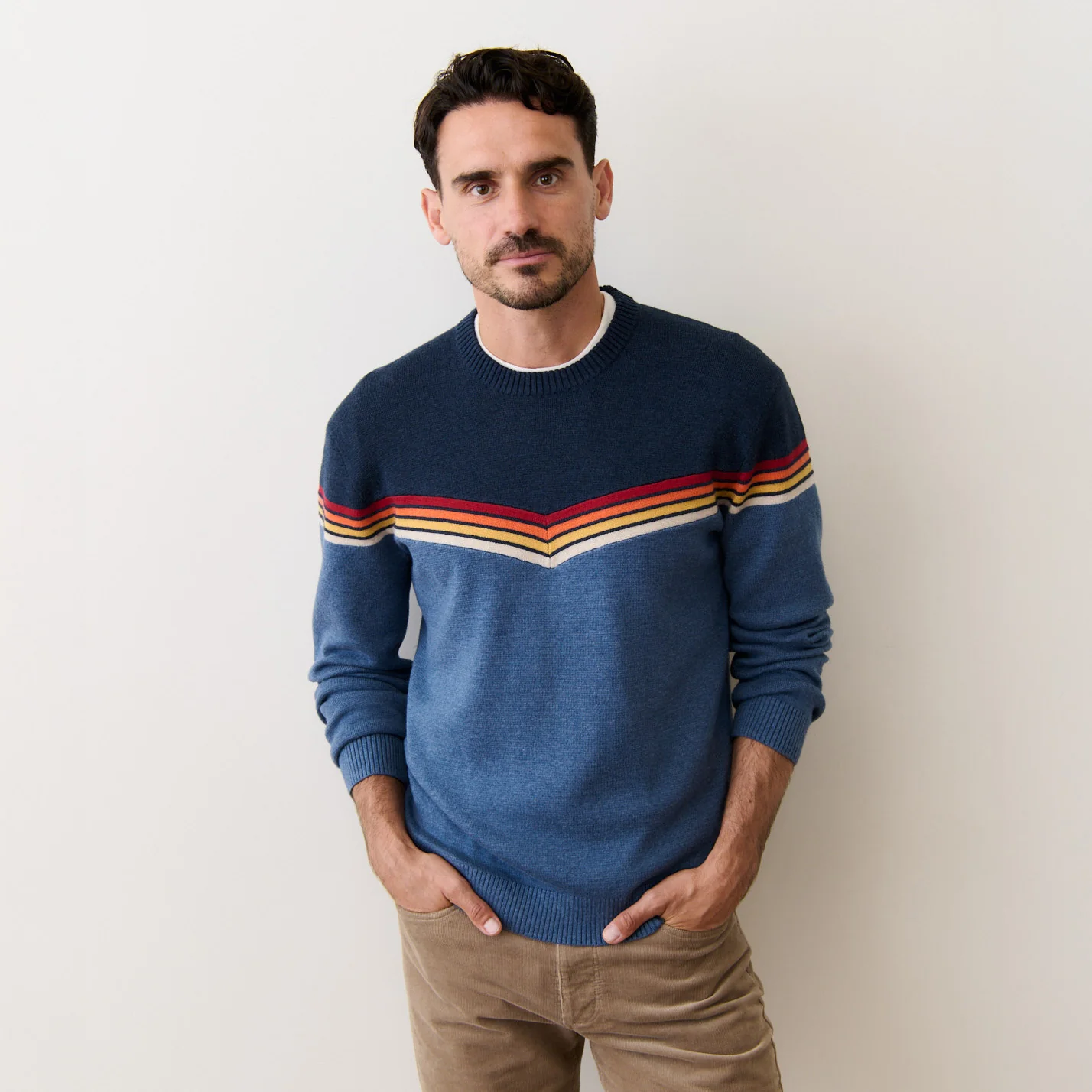 Marine Layer Men's Dean Crew Sweater - Image 2