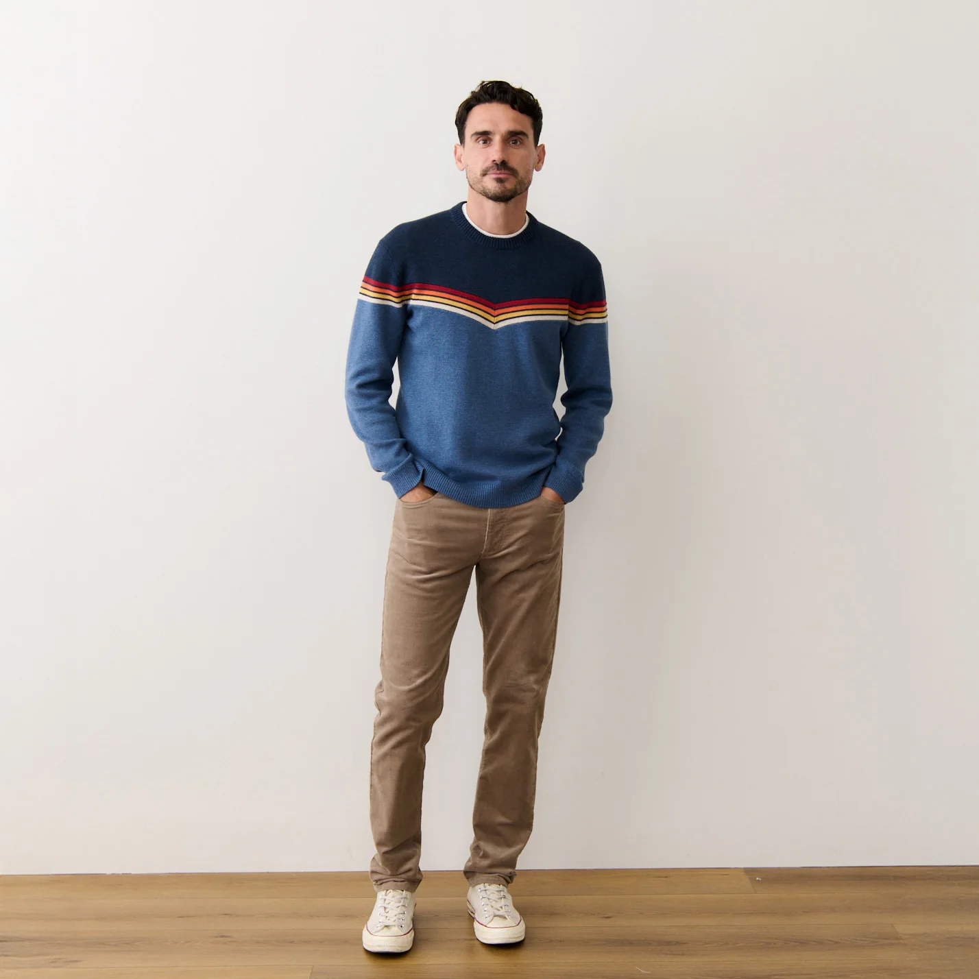 Marine Layer Men's Dean Crew Sweater - Image 4