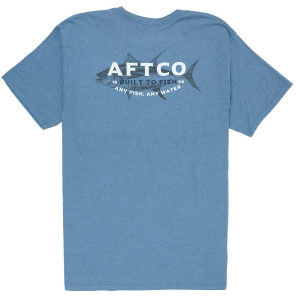 AFTCO Men's Deep Water Short Sleeve Tee - Image 2