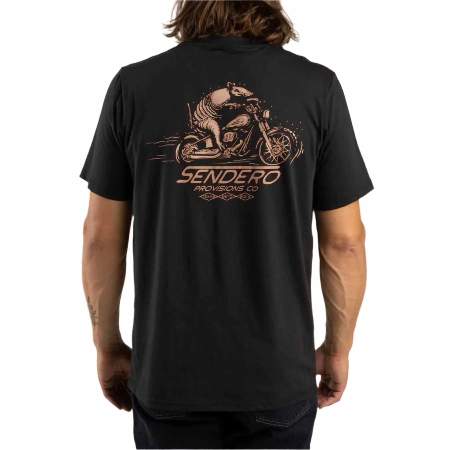 Sendero Men's Dillo Rider Short Sleeve T-Shirt - Image 4