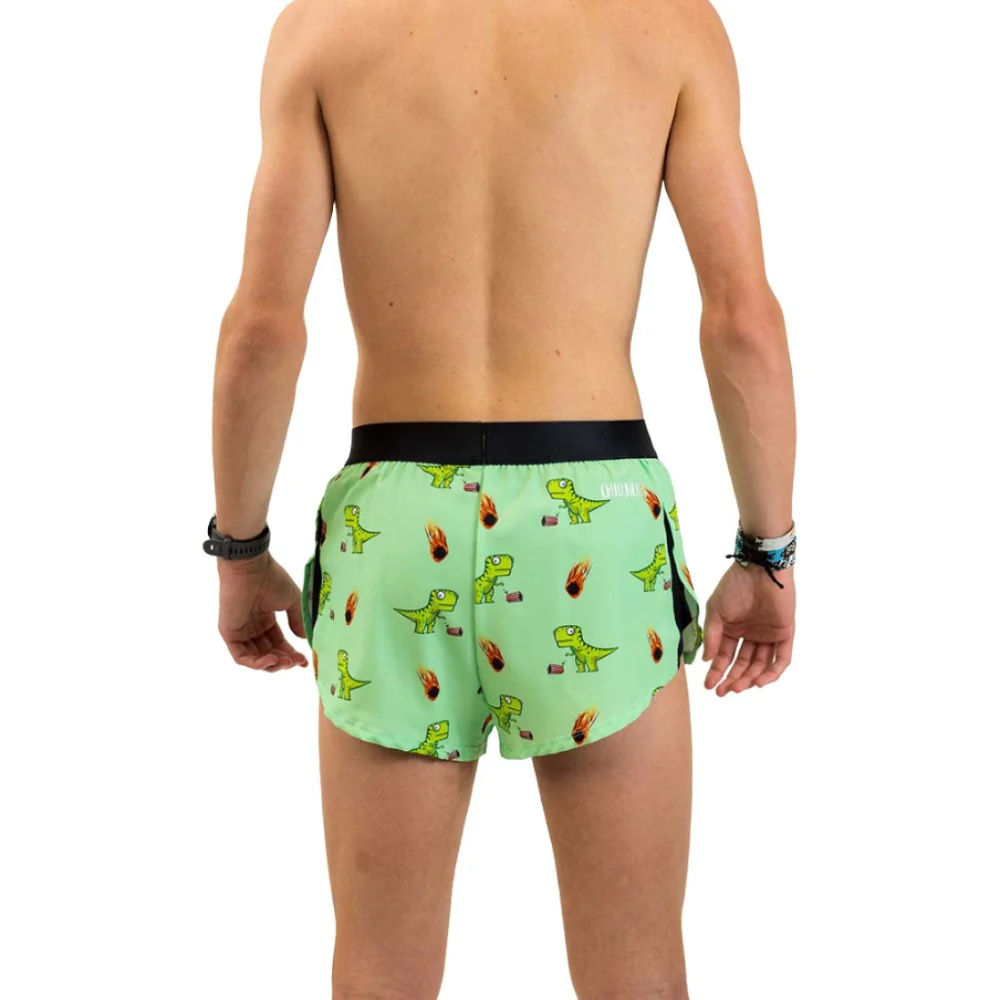 ChicknLegs Men's Dino-Sore Split Shorts 2" - Image 3