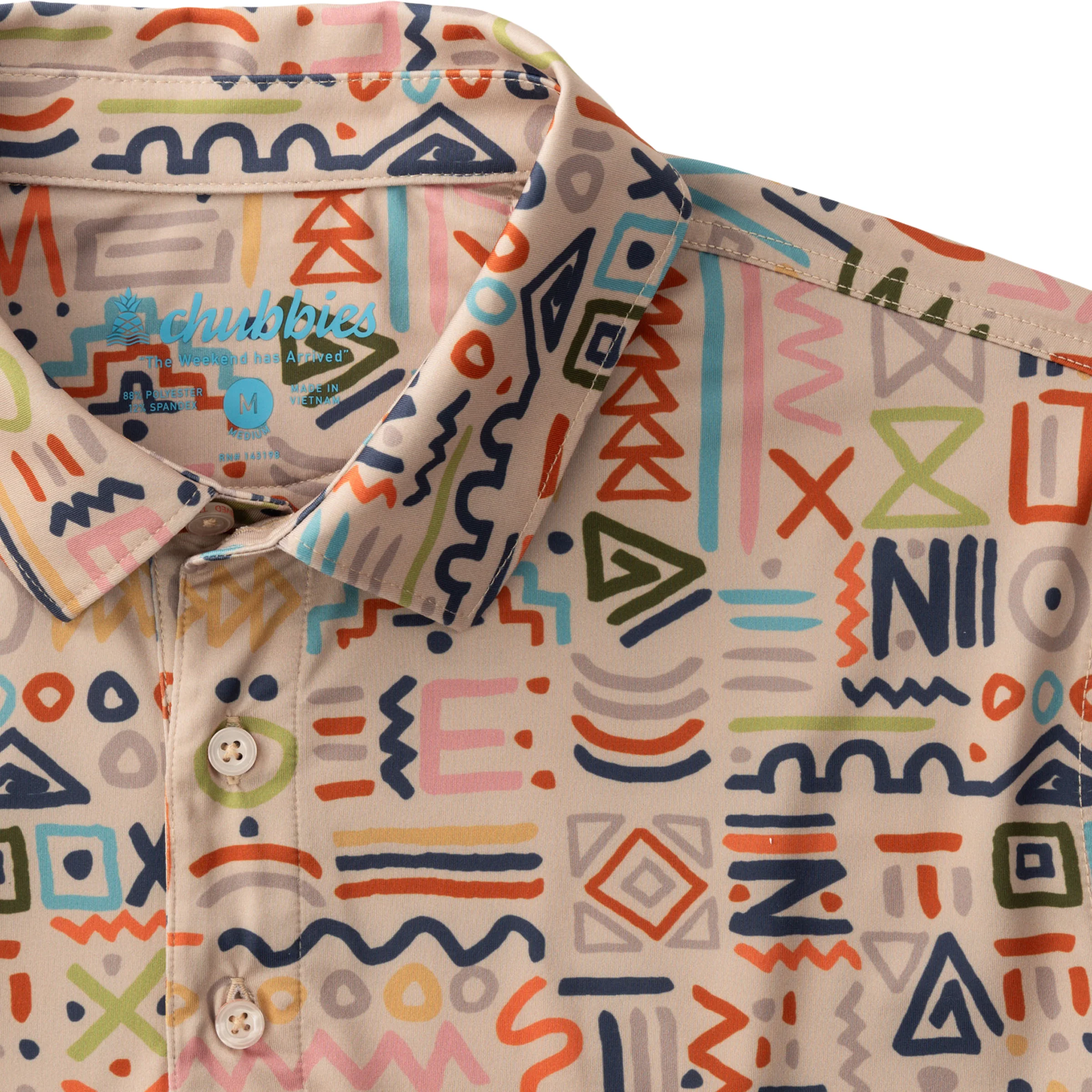 Chubbies Men's Disco Deserts Performance Polo 2.0 - Image 2