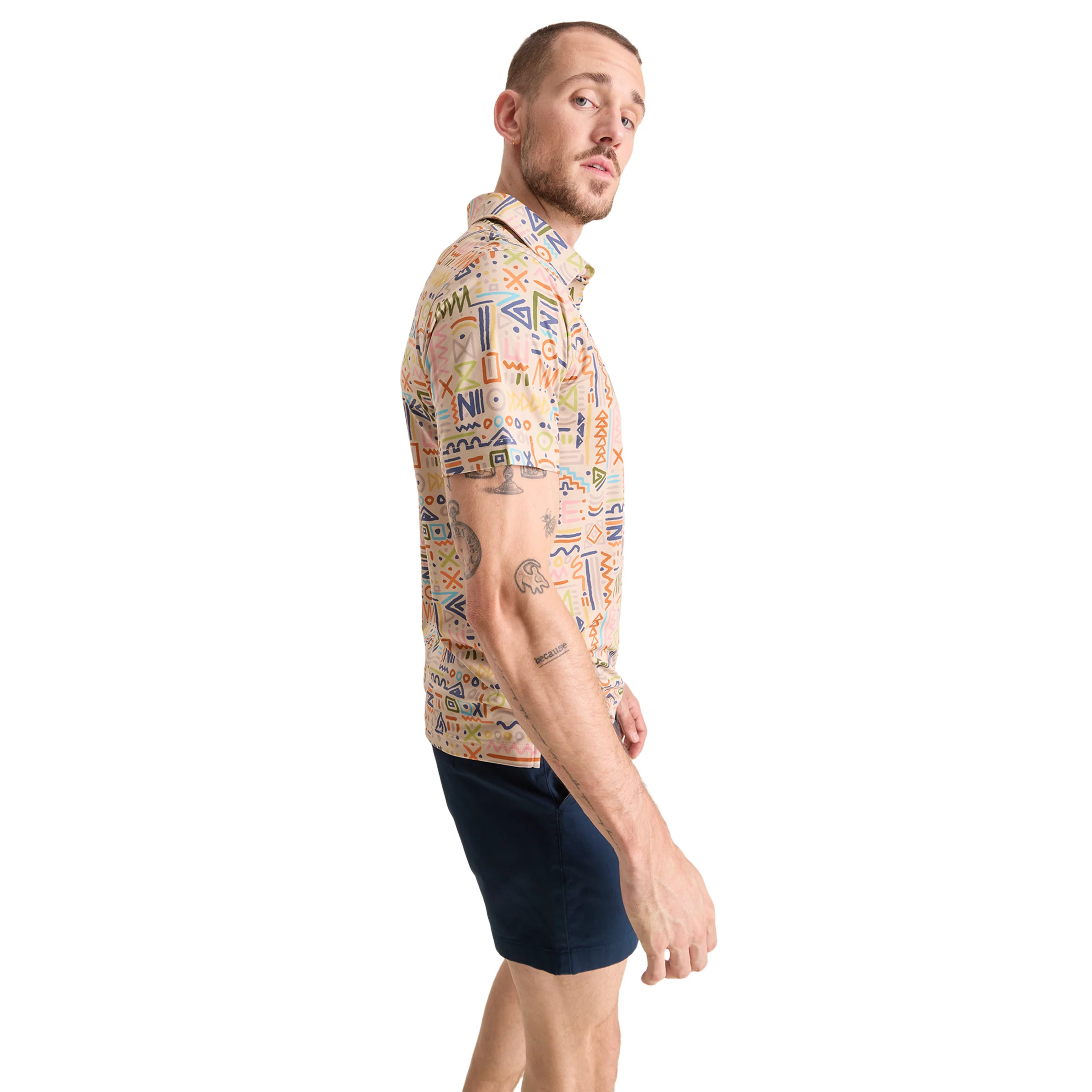 Chubbies Men's Disco Deserts Performance Polo 2.0 - Image 4