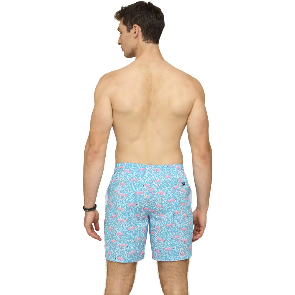Chubbies Men's The Domingoes are for Flamingoes Swim Trunks - 7" Inseam - Image 12