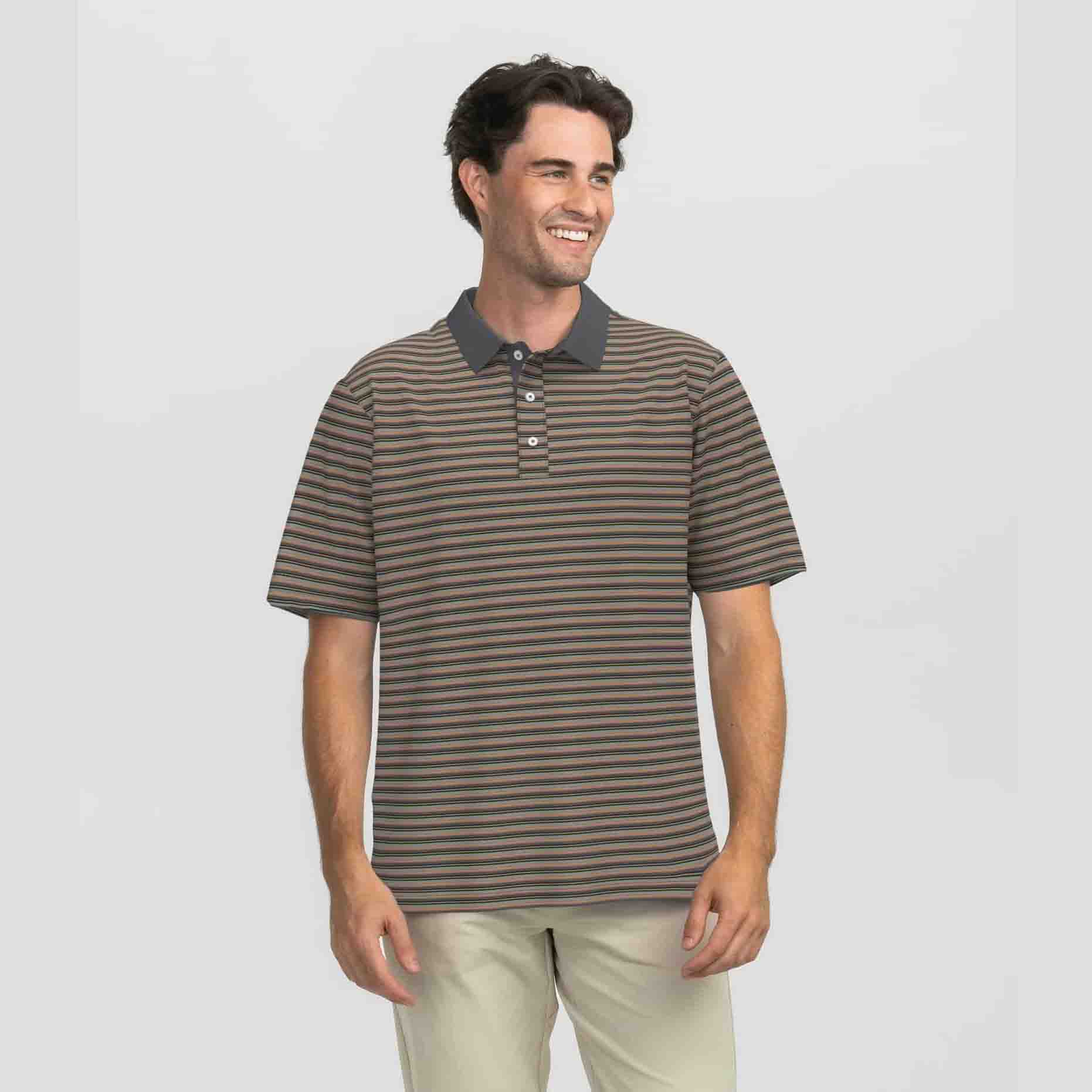 Southern Shirt Men's Doster Stripe Polo - Image 2