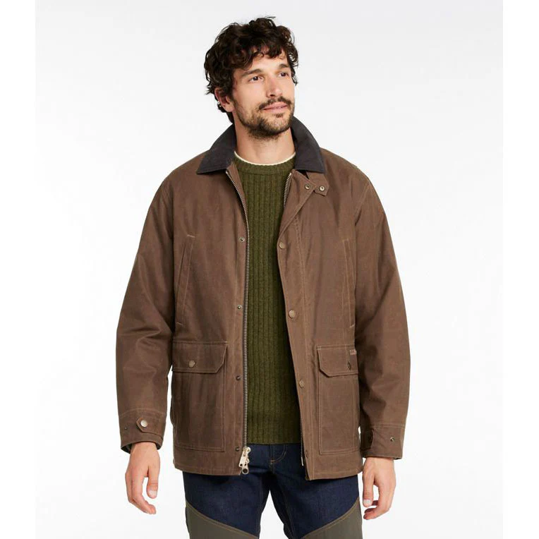 L.L. Bean Men's Double L Waxed Upland Hunting Coat - Image 3