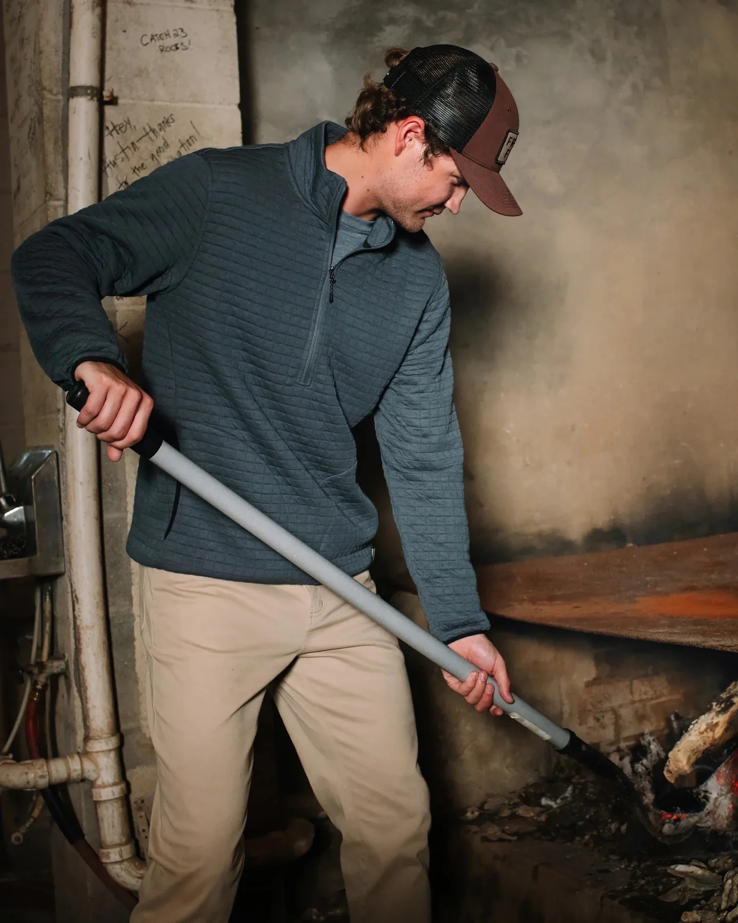 Free Fly Men's Downvalley Quarter Zip - Image 8
