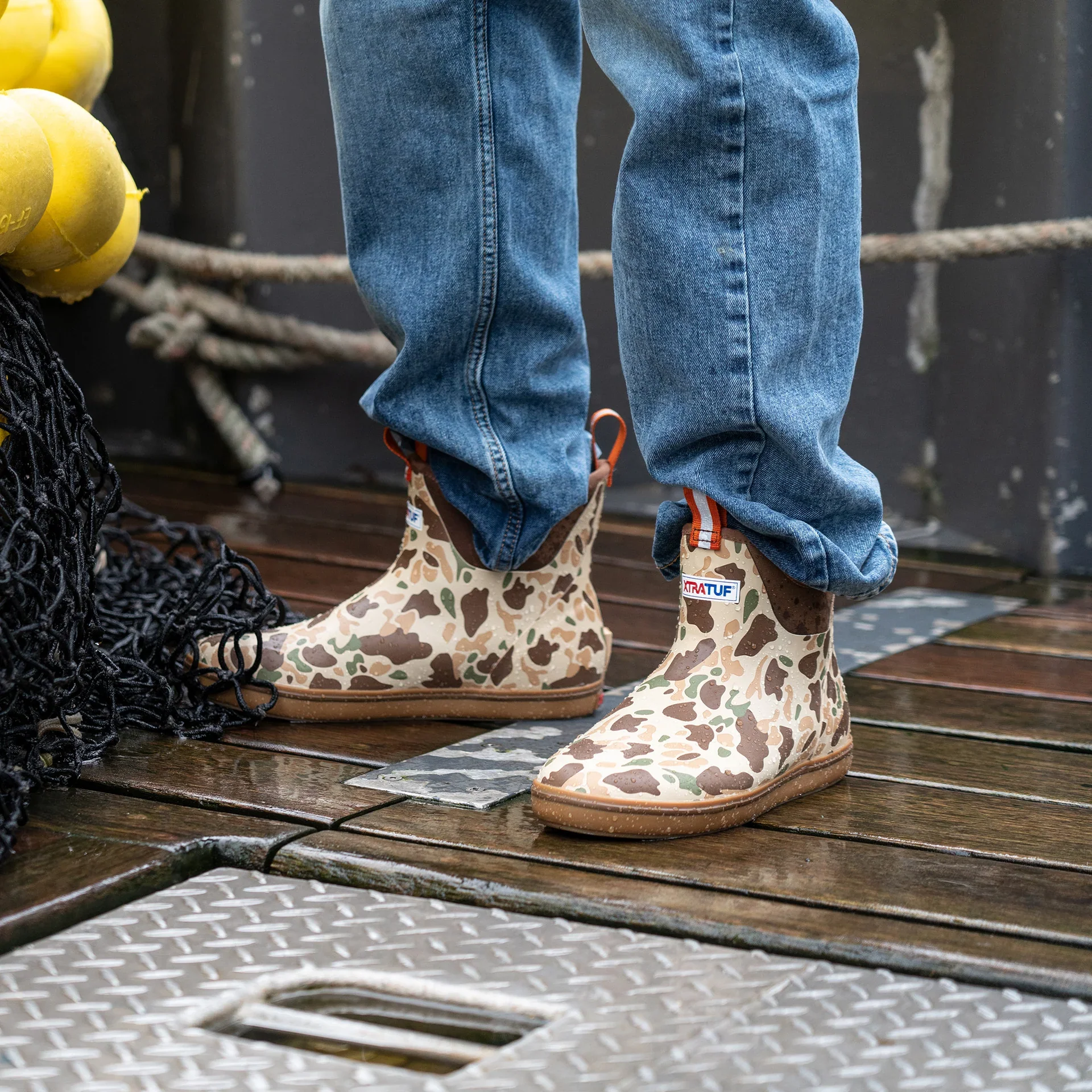 Xtratuf Men's Duck Camo Ankle Deck Boots - Image 2