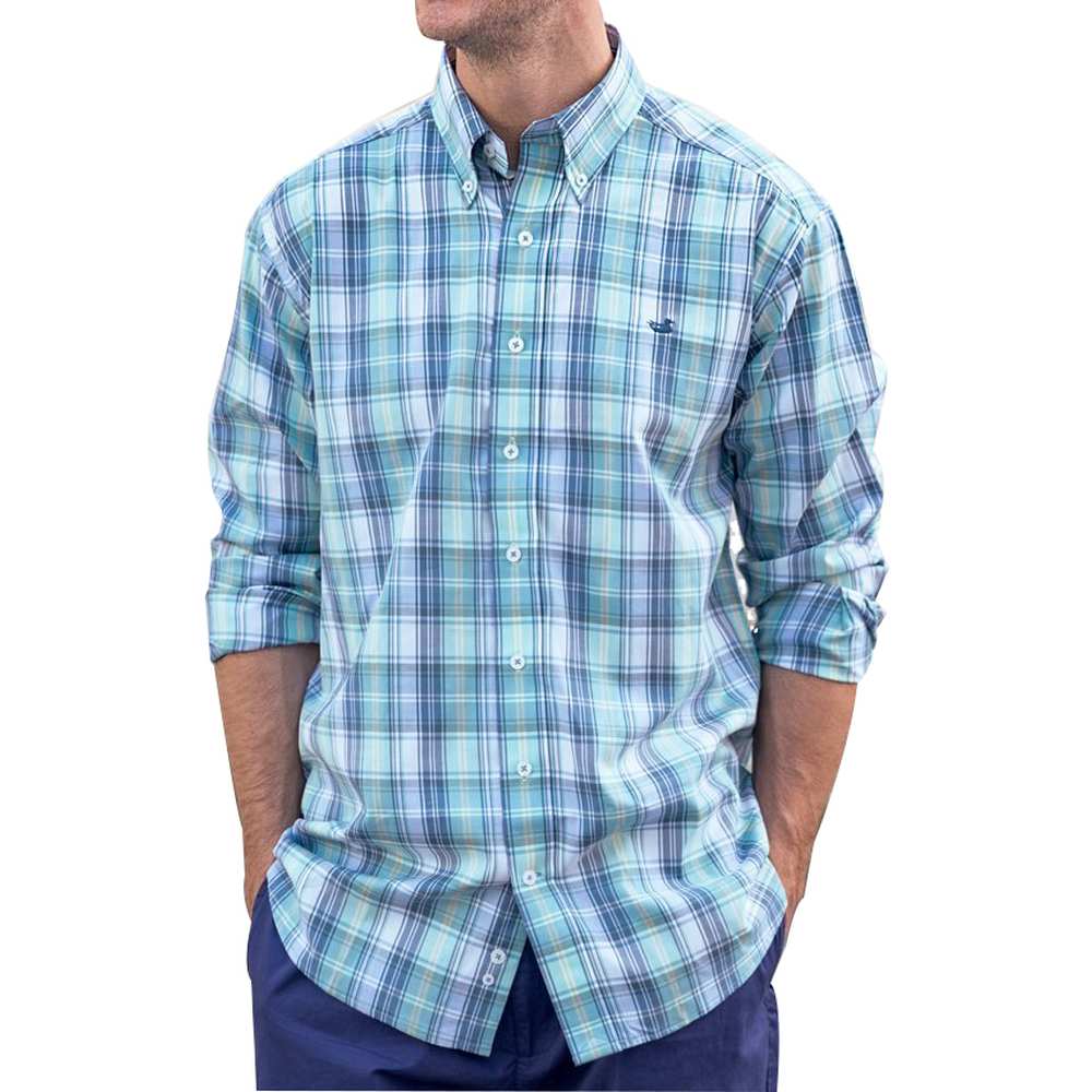 Men's Duluth Plaid Long Sleeve Dress Shirt - Image 2