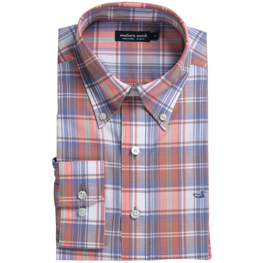Men's Duluth Plaid Long Sleeve Dress Shirt - Image 3